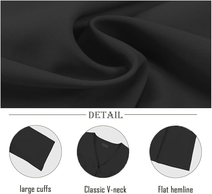 Happy Secret Matte Choir Robes for Church Adults Graduation Gown Baptismal Robes