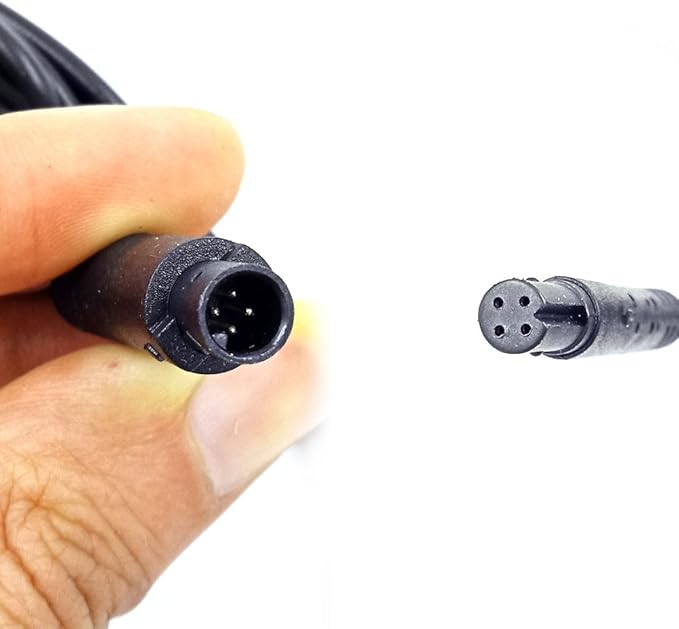 YQMAJIM 4 Pin 6.5 Ft Dash Cam Rear View Backup Camera Reverse Car Recorder Cable Extension Cord (4 pin 6.5ft)