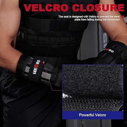 Wrist Arm Weights, Adjustable Wrist Weights, Removable Wrist Ankle Weights for Men Women, for Fitness, Walking, Jogging, Workout, Running, 1Pair 2 Pack