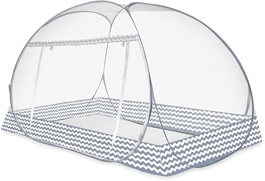 Mosquito Net Pop Up Ten,Folding Netting Bed Tent,Portable Mosquito Netting with Bottom,Bug Net,Canopy Outdoor,Camping Tent,Insect Screen,Ultralight,Folding Design,L77 x W40 x H42