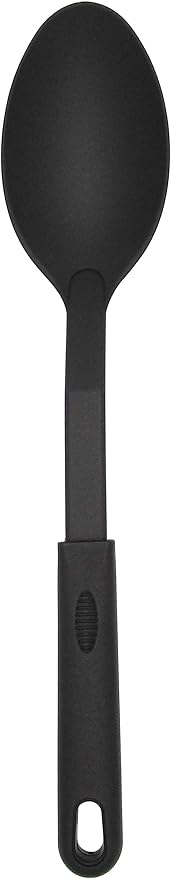Hudson Lane Nylon Cooking Spoon, Black