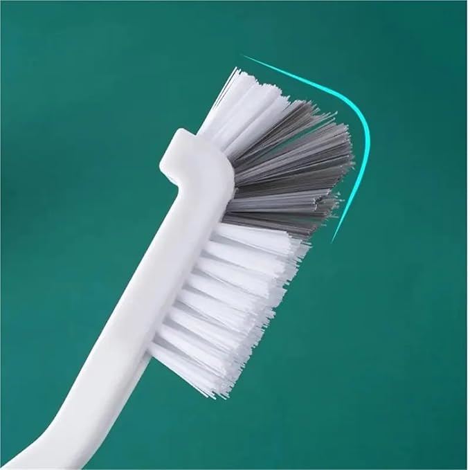 Long Handle Cleaning Brush for Deep Cleaning - Versatile Cup and Wall Brush for Home and Kitchen Use