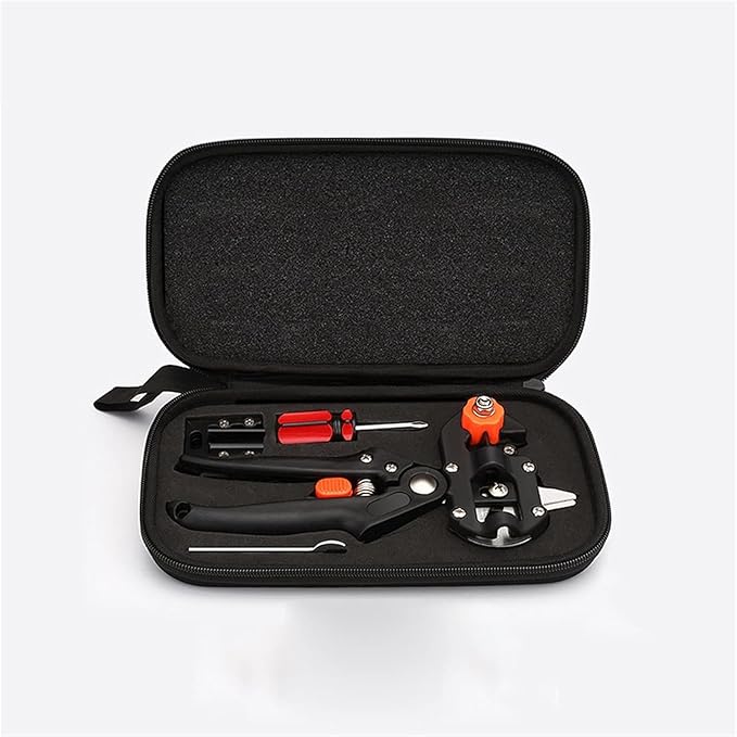 Manual Hand Pruner Garden Tools Professional Farming Pruning Shears Grafting Scissor Fruit Tree Vaccination Secateurs Pruning Cutting Garden Shears Scissors Pliers (One Color)
