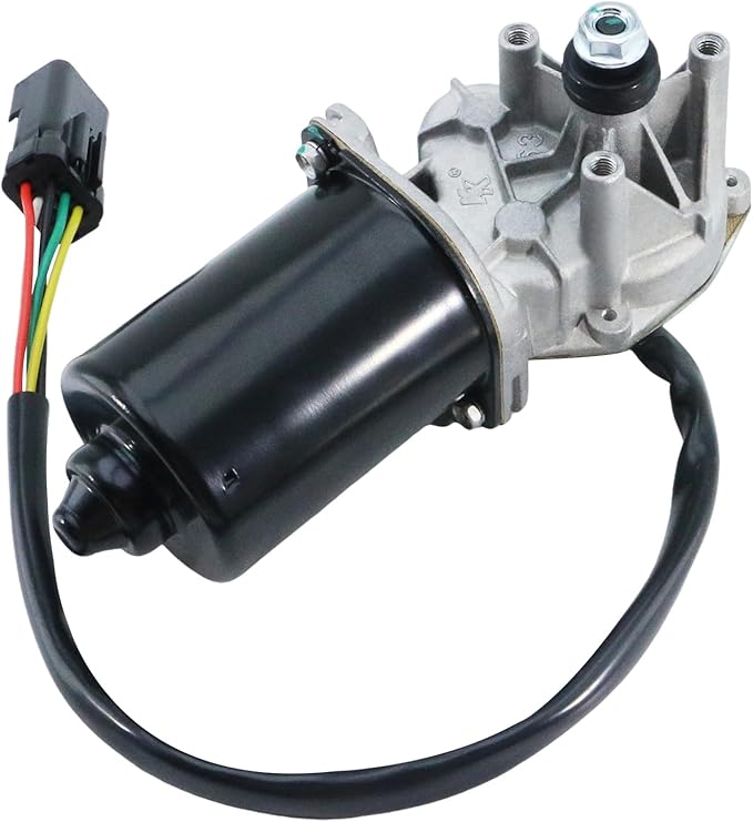 Front Windshield Wiper Motor Replacement New for Jeep Wrangler 1997 1998 1999 2000 2001 2002, TJ 1997-2002, 5-Pin Chrysler 4864892 40-442 85-442