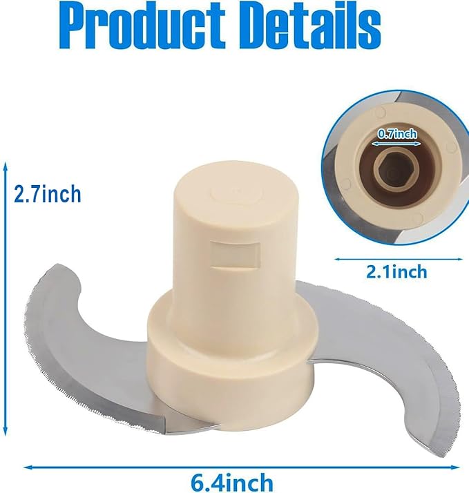 S Blades Replacement Parts Cuisinart DLC-001TXB Blender Replacement Part 14-Cup Dough Blade Fits Models DLC-2014,DFP-14BCNY,DFP-14,DFP-14BCN,DFP-14BCN,DFP-14BCNY,DFP-14BCWN,DFP-14BWN and So On