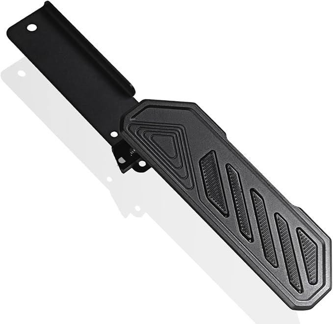 Dead Pedal Foot Rest Compatible with Je-ep 2018-2024 Wrangler JL JLU 4XE Gladiator JT Left Foot Rest Pedal Extenders Modification for Car