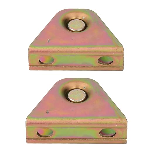 V Groove Track Roller, Abrasion Galvanized Alloy Steel 2PCS Removable Rustproof 150kg Load Bearing V Groove Wheel Pulley for Motorized Doors