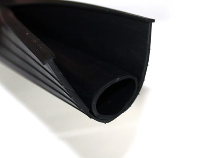 4" Super Seal Garage Door Bottom Weather Seal - Garage Door: 16' Wide Door.
