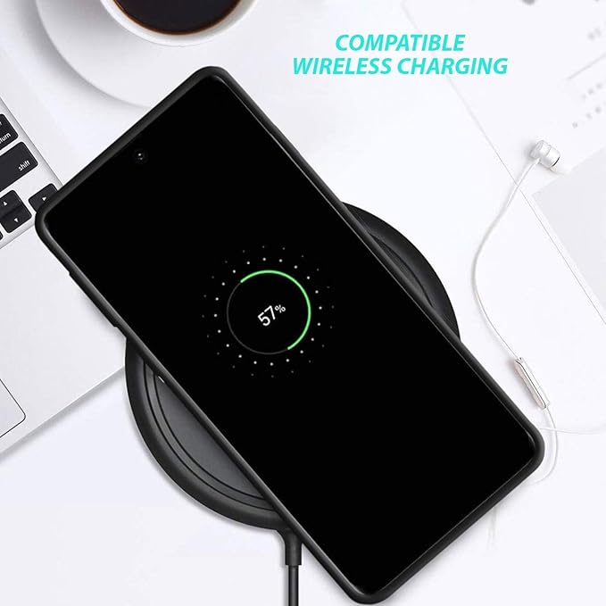 for Google Pixel 7 Pro 5G Case, Ultra Thin Fit Liquid Silicone Soft Rubber Anti-Bump, Anti-Scratch, Shockproof Protective Case with Microfiber Lining for Google Pixel 7 Pro 5G, Dark Green
