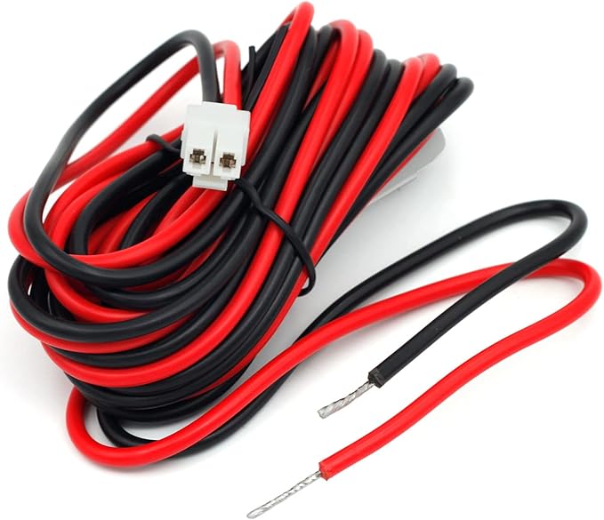 KTC-23M DC Cord Power Cable for Kenwood NX700 NX800 NX5700 NX5800 NX5900 NX720 NX820 NX900 NX920 TK868G TK7160 TK8360 TK790 TK890 Hytera PWC06 TM600 610 TM800 810 Mobile Radio