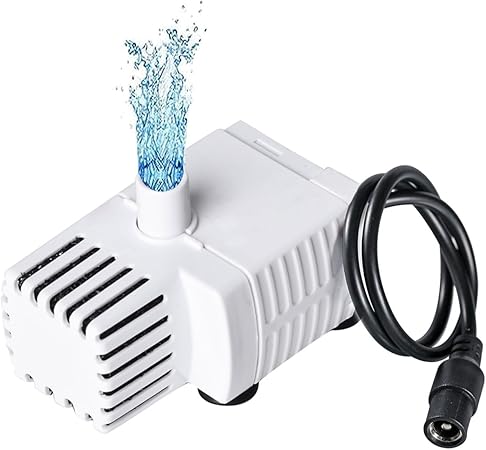 ORSDA Cat Water Fountain Pump for D30 D60 Fountain, Water Pump Replacement No LED Light, Pet Water Fountain Motor Replacement for Stainless Steel Cat Dog Water Dispenser (Water Pump)