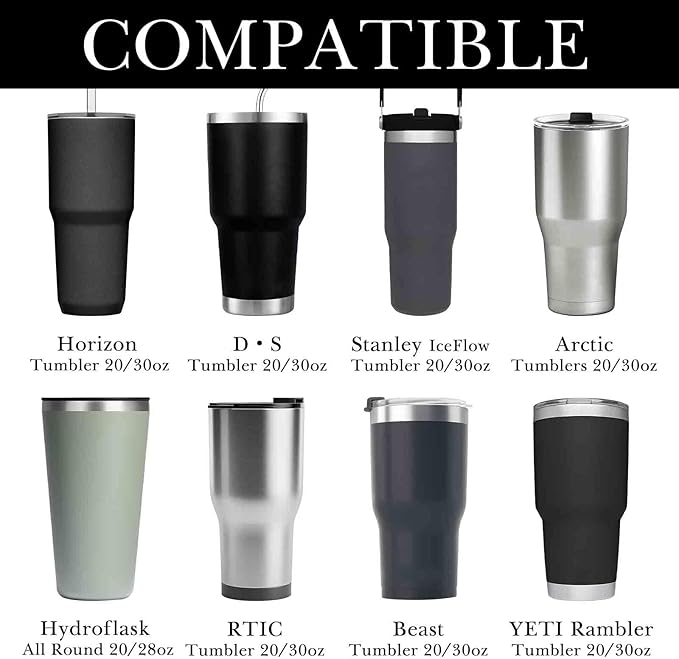 Linkidea Loose leaf tea infuser, compatible with 20 ounce 30 ounce YETI cup, Iron Flask Classic 24oz32oz Cup accessory, 304 stainless steel mesh strainer (suitable for