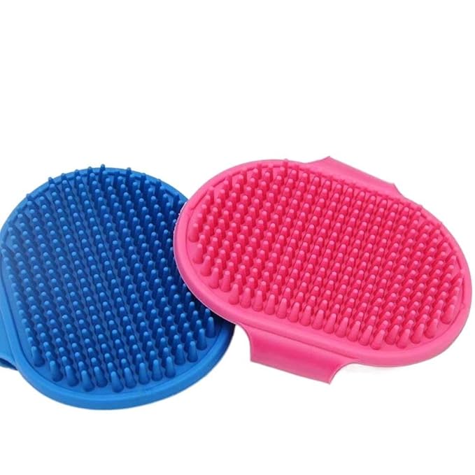 Pet Bath Brush Durable Portable Cat Deshedding Comb For Dog Cat Grooming Massage Hairdressing Hair Fur Pet Supplies(Green)