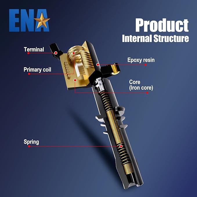ENA Heavy Duty Ignition Coil Pack Compatible with Ford Lincoln Mercury 4.6L 5.4L 6.8L Replacement for DG511 C1541 FD508