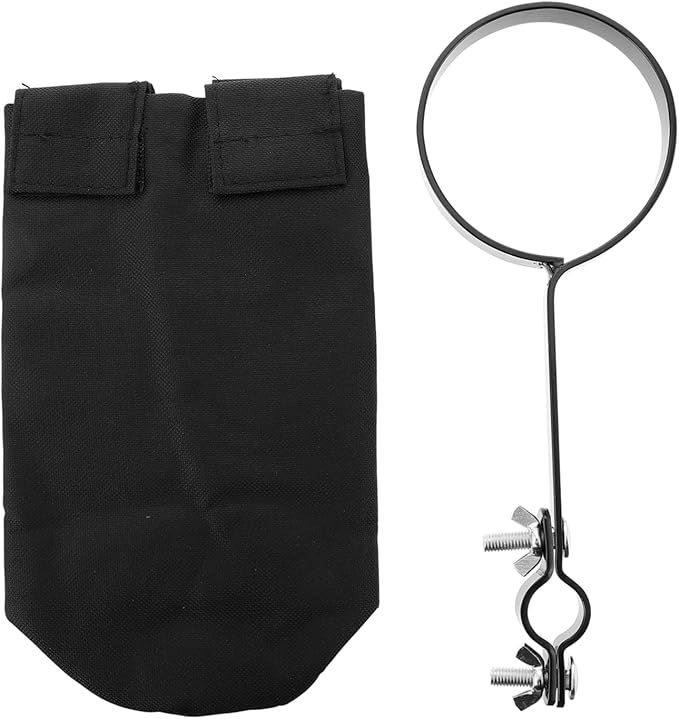 Totority Drumstick Bag Drumstick Bag Duffle Corduroy Bag Drumstick Bags Tote Bag Drumstick Container Bag Zipper Drum Stick Holder Thicken Drumsticks Package Hand Bags Black Oxford Cloth