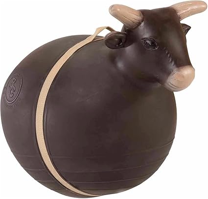 Big Country Toys Bouncy Bull Kids Toys - Rodeo Ride On Toys for Ages 3 - Bouncy Animals for Toddlers - Inflatable Kids Hopper Toy with Hand Pump