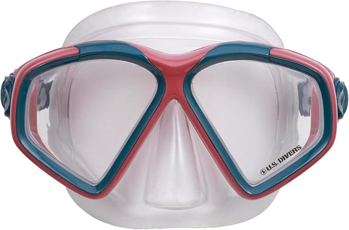Cozumel Adult Snorkeling Mask - Crystal Clear Vision, Tempered Lens with Anti-Fog Coating, Leak-Free Face Skirt - Explore Series | Unisex Adult