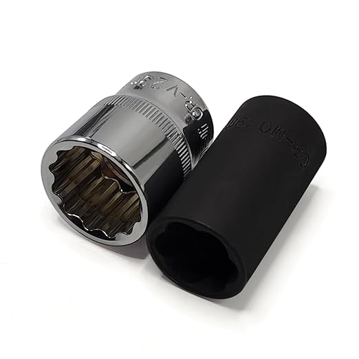 2 units of 12 inch 12 points of 0.906 in compatible with BMW models, splined plug with 0.748 in rotating nut plug, damaged nut lock extractor, rusty,