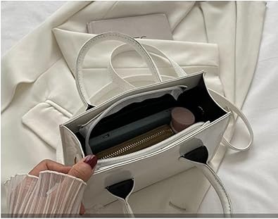 Patent Leather Handbag Shinny Clutch Purse Mini Shoulder Bag Evening Purse for Women