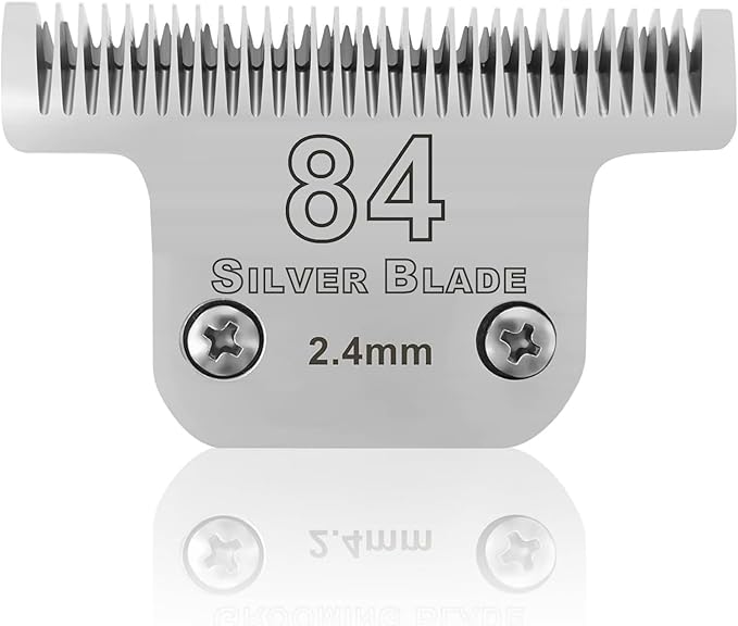 Size 84 Detachable Replacement Blades,compatible with oster Classic 76Star-TeqPower-Teq andi Adis AGC,BDC,BGC,MBG Series Clippers,332-Inch Cut Length For Dogs and Medium-Size Animals