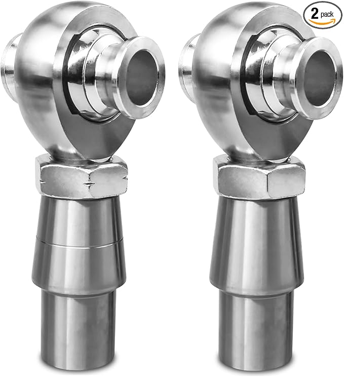 34 Heim Joint Rod End Kit, Left and Right Hand Thread Heim Joint, 2 Link 750 Chromoly Joints Panhard Rod End Kit, 1 Set
