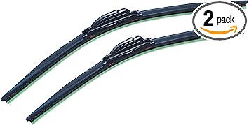 OEM Quality 26 "+ 18" Quality all-weather durable stable quiet wiper blades + Suitable for all weather (2 blades)