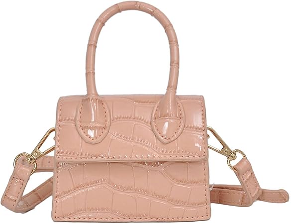 MMKJHNBHQ Women's Mini Handbag Messenger Bag Crocodile Pattern Shoulder Bag