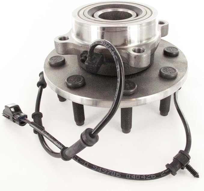 SKF Front Wheel Bearing and Hub Assembly with ABS Sensor Wire Sealed Spindle 8 Lug BR930502 Aftermarket Part Compatible with Dodge 2003-2005
