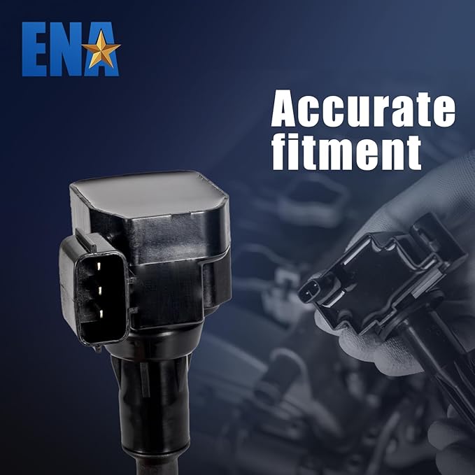 ENA Set of 1 Ignition Coil Pack Compatible with Nissan Infiniti Suzuki I35 QX4 Altima Frontier Maxima Murano NV1500 NV2500 NV3500 Quest 2002-2021 V6 3.5L 4.0L Replacement for UF349 5C1403 224338J115