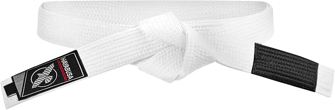 Hayabusa 2.0 Adult BJJ Belt - Premium Quality, IBJJF Compliant, Reinforced Double Stitching, size A1