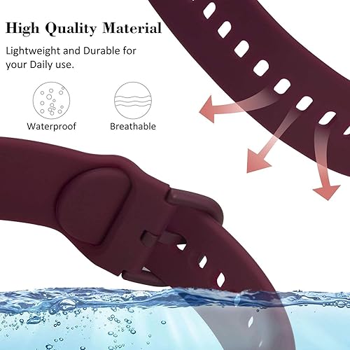 ViCRiOR Bands Compatible with ID205L Smart Watch, 19mm Quick Release Soft Silicone Fadeless Pattern Printed Floral Replacement Band for ID205L, ID205G ID205 ID205U ID205S