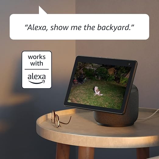 Blink Wired Floodlight Camera - Smart security camera, 2600 lumens, HD live view, enhanced motion detection, built-in siren, Works with Alexa 1 camera (White)