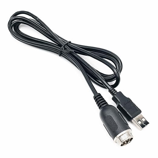 ODO LUCK Connection USB Cable Adapter for Thrustmaster TH8A, Replacement Accessories