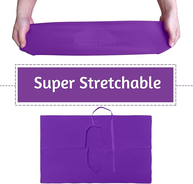 KICNIC Jumbo Book Covers 7 Pack, Stretchable Book Sox 9 11 Inch Suitable for Most Hardcover Books, Up to 10 Inch x 12.5 Inch Protective Textbook Covers with Label Sticker