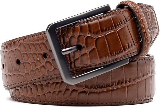 Fabio Valenti Belts for Men,Handmade Genuine Leather Men's Belt Classic and Fashion Designs