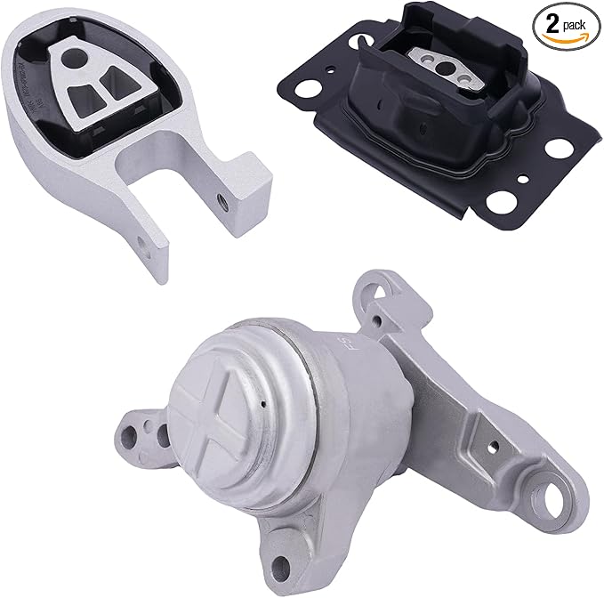Engine Motor Trans Mount Set Fits for Ford Fusion 2014-2020 1.5L, 2013-2014 1.6L