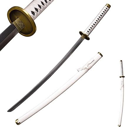 Sword fort Handmade Katana Cosplay Anime Swords, Roronoa Zoro Sword, Wado Ichimonji