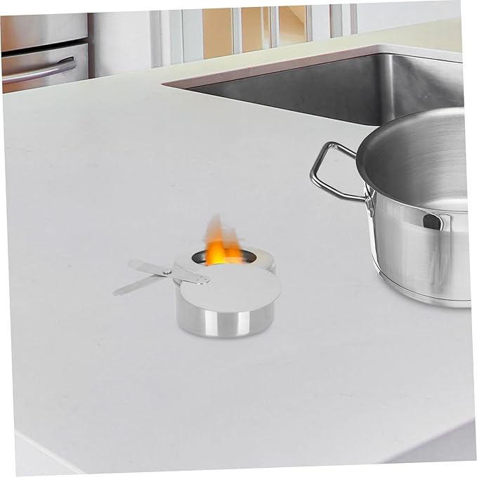 Hot Pot Fuel Core Restaurant Burner Stove Wick Camping Cooking Pot Fuel Holder for Chafers Thermal Holder Food Stainless Cookware Alcohol Stove Furnace Bottle Rack Steel Desktop