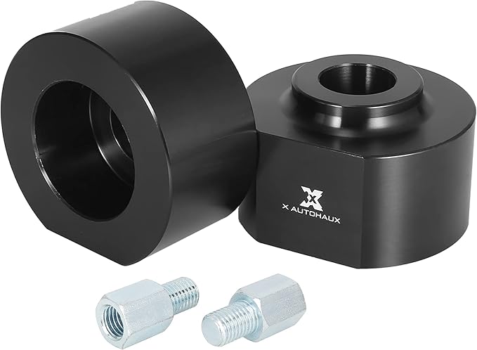 X AUTOHAUX 2.5 Inch Front Suspension Spring Strut Spacer Leveling Lift Kit for Ford F150 2WD 1981-1996 for Ford F-250 F-350 Super Duty 2WD 1999-2020
