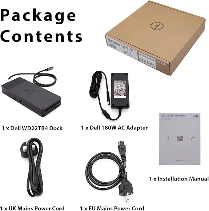 Dell ThunderBolt 4 Dock (WD22TB4)