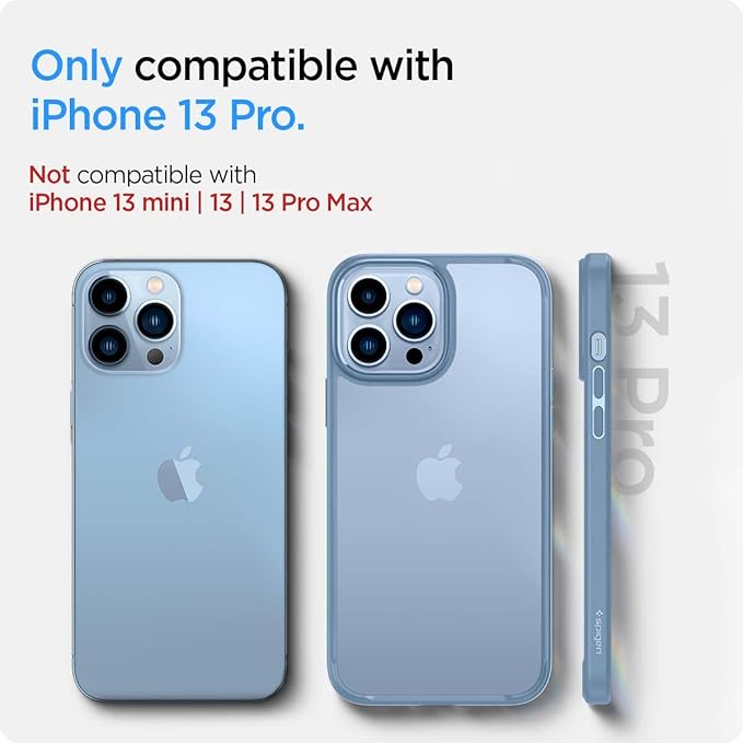 Spigen Ultra Hybrid Designed for iPhone 13 Pro Case (2021) - Sierra Blue