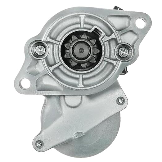 12V 1.2KW 9 Tooth Starter Motor Compatible with Kubota D722 D905 D1105 D1305 V1505 WG1605 Engines Front Mowers Excavators Generators Replaces 228000-0950 228080-0951