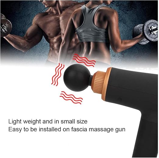 Massage Gun Heads, 4Pcs Adapter Bit For Massage Gun Fascia Massager Gun Adapter Replacement Head Massage Head Set