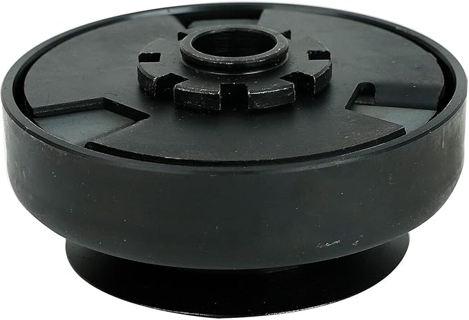 BLACKHORSE-RACING Centrifugal Go Kart Clutch 34" Bore for 12" AB Style Belt Compatible with Carter Go Karts Mini Bikes Wood Chippers Up to 6.5HP