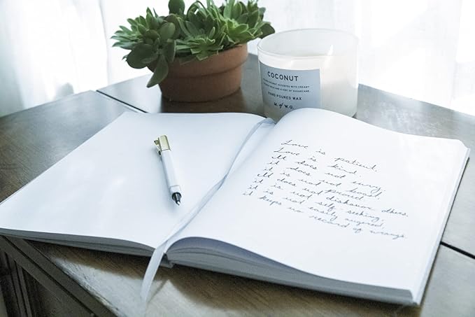 Love Notes Couples Journal For Him and Her Linen Hardcover Book To Fill Out Together Memories of Us Anniversary The Marriage Our Story Wedding Journal, Gray, DR-