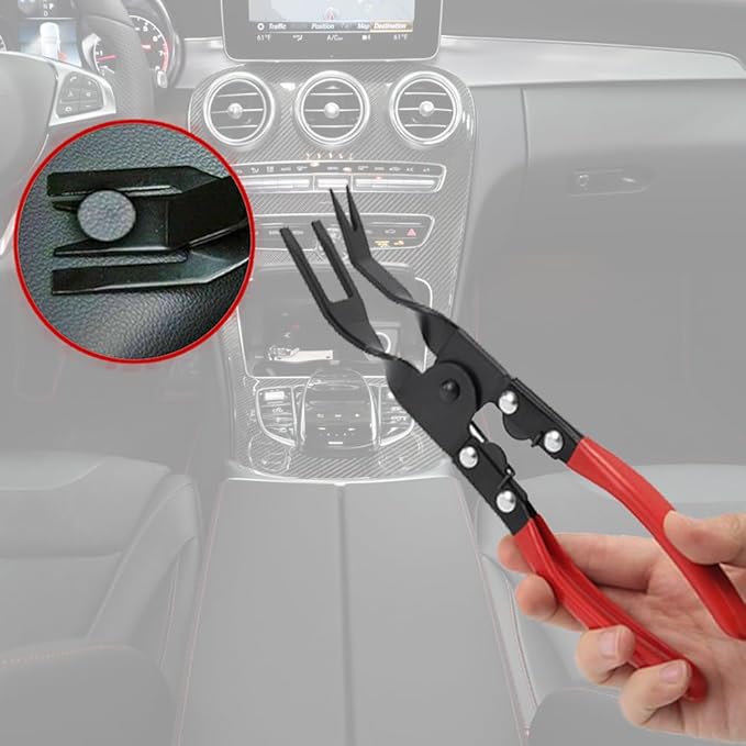Panel Clip Removal Pliers - Universal Auto Door Car Upholstery Trim Clip Removal Plier Tool