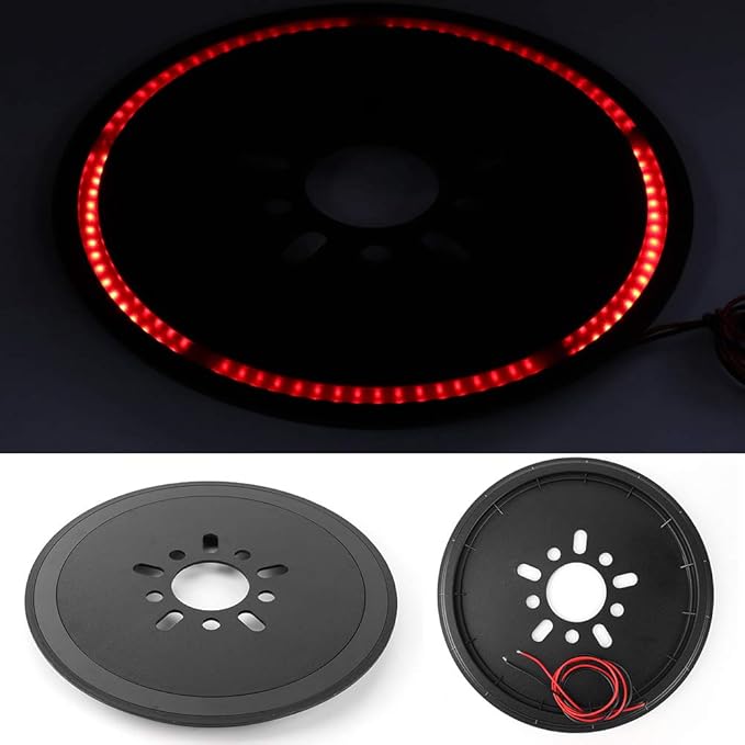 Bright Red Spare Tire Brake Light 85pcs LED Strong Lamp Fit for Wranglers 2007-2018