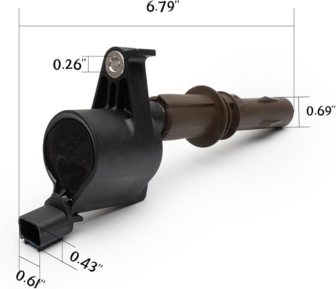 8L3Z12029A Ignition Coil Compatible with Ford F-150 Super Duty F-450 Super Duty F-550 Super Duty Mustang Expedition Explorer Lobo F650 F750,Lincoln Navigator Mark Lt,Mercury Mountaineer.