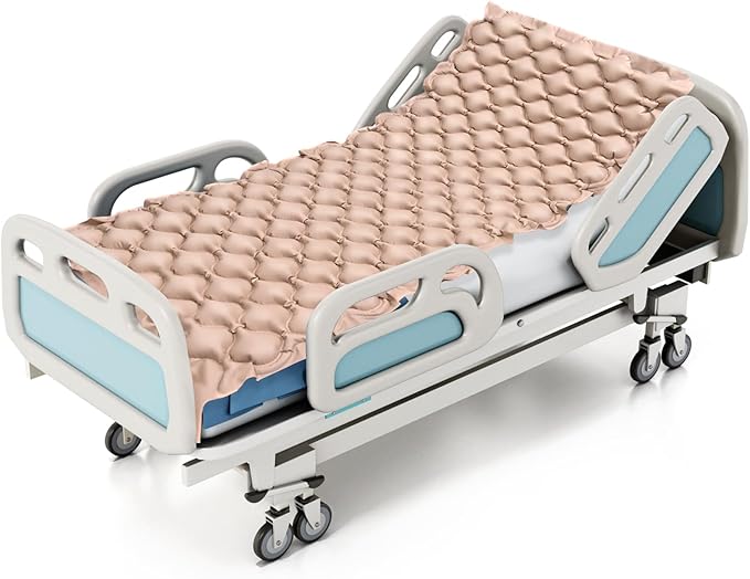 Alternate Pressure Mattress, Inflatable Mattress for Bed Sores and Pain Prevention, Heat Ulcer Resistant Cushion for Hospital Beds and Home Air Beds (Mattress Only) 94.5"x39.4"