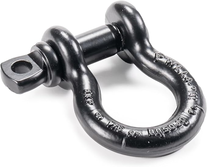 Factor 55 Steel 34" Crosby Shackle - Black